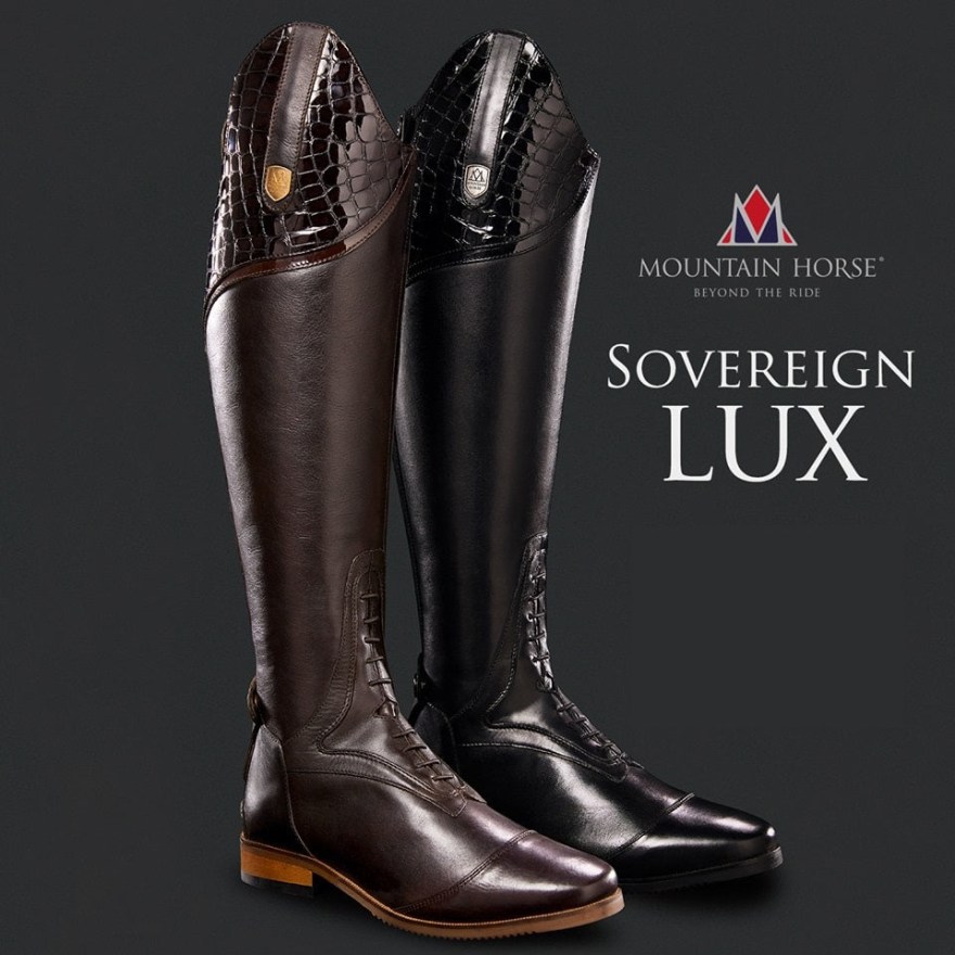 mountain horse sovereign lux - Mountain Horse Reitstiefel "Sovereign Lux" High Rider in braun oder schwarz